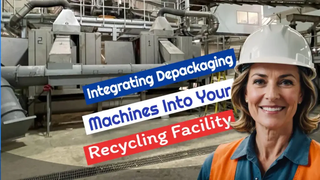 Featured image for article: Integrating Depackaging Machines Into Your Recycling Facility.