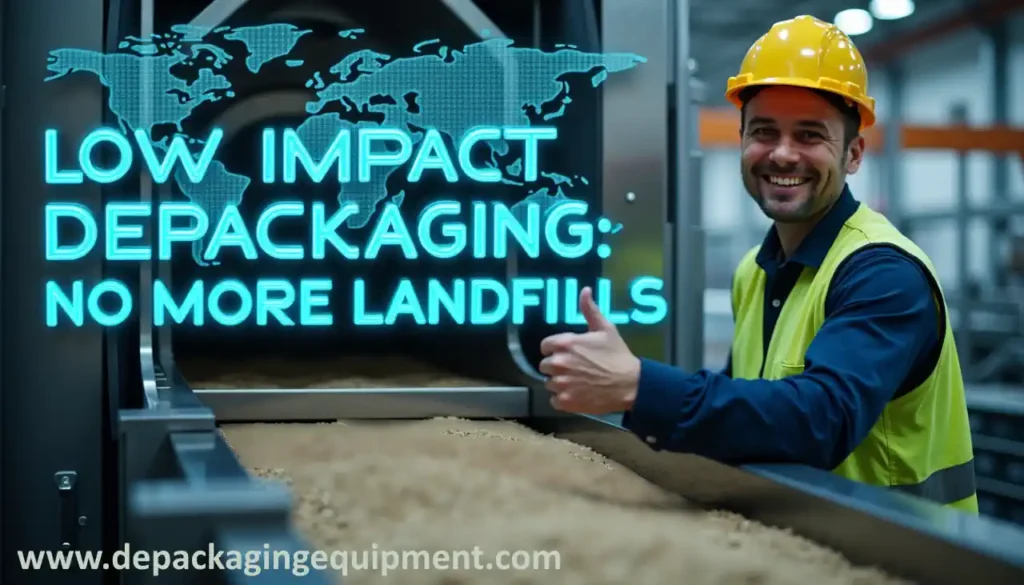 Featured image for Low Impact Depackaging article.